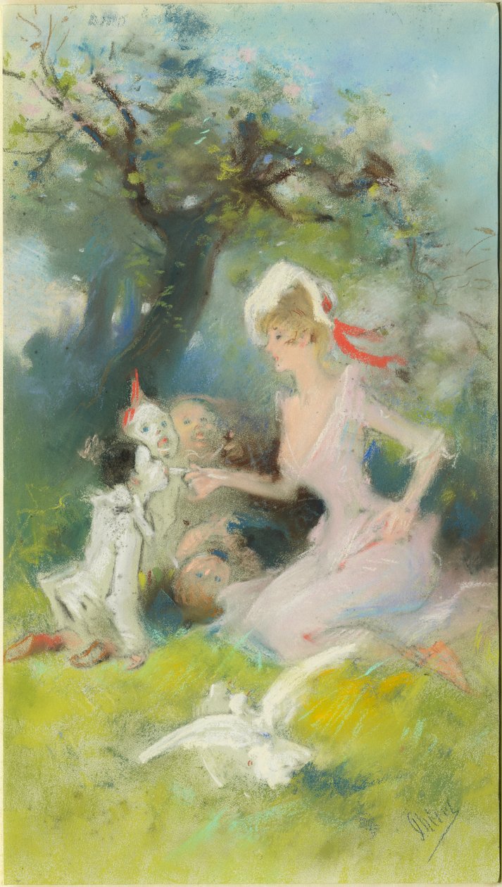 Die Clowns füttern da Jules Cheret