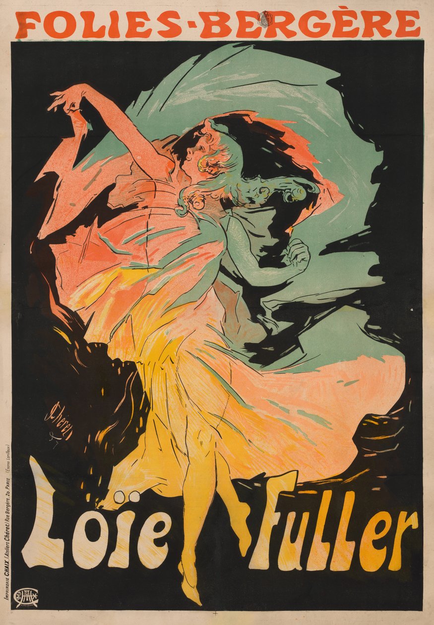 Loie Fuller da Jules Cheret
