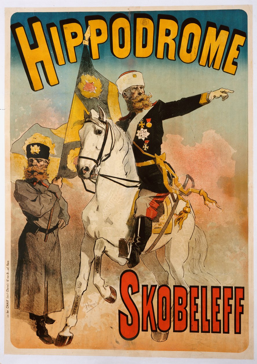 Poster pubblicitario "Skobeleff" all