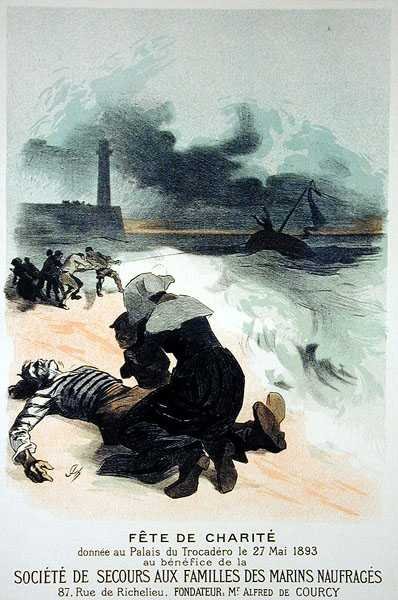 Riproduzione di un poster che pubblicizza la 