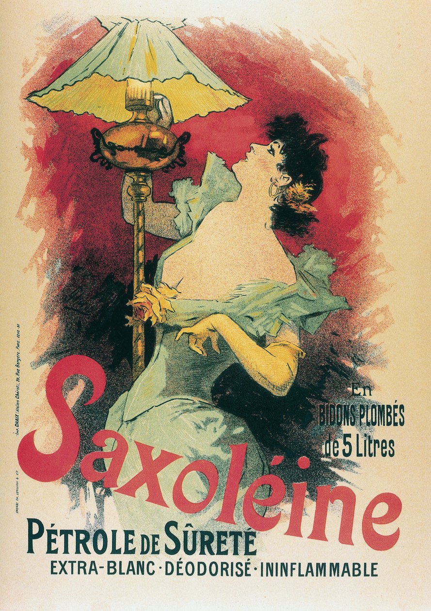Saxolein 1891 da Jules Cheret