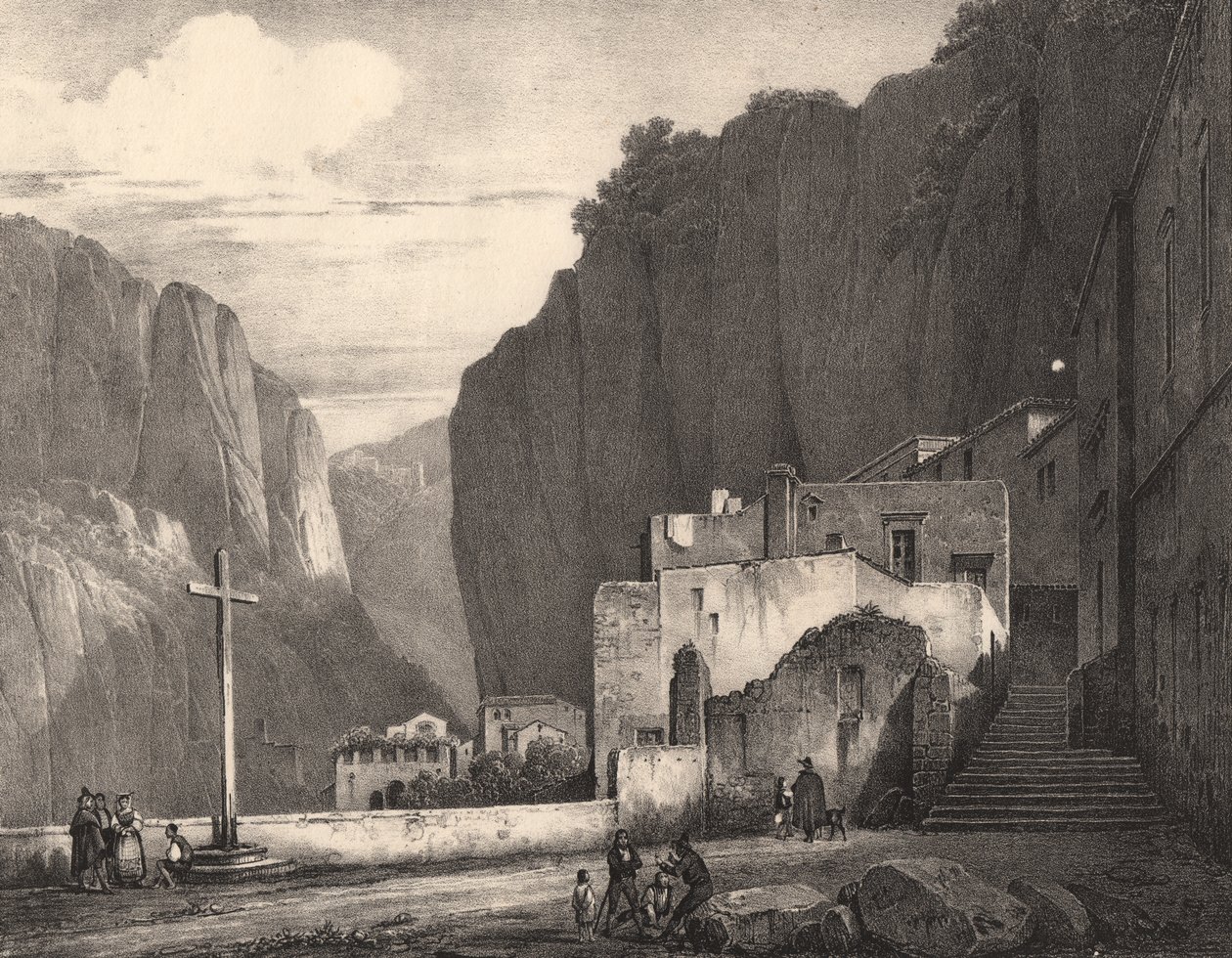 Veduta di Amalfi da Jules Coignet