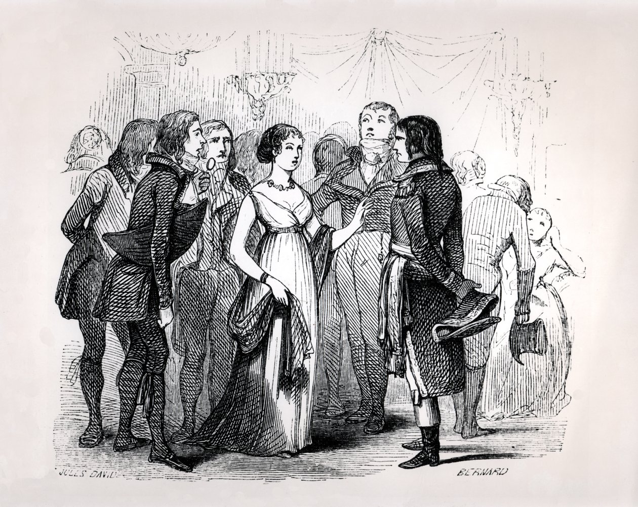 Madame de Stael interroga Napoleone Bonaparte sulle migliori donne, da 