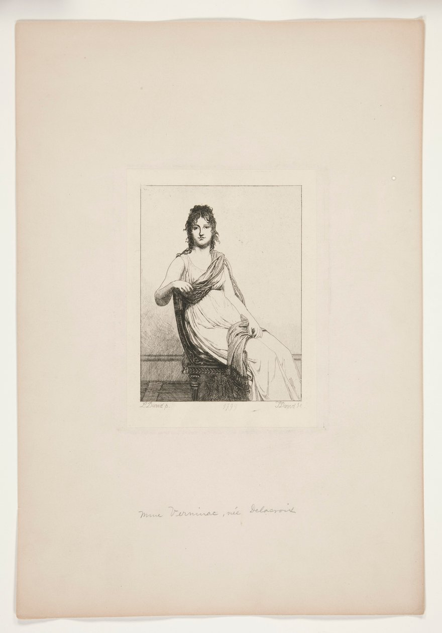 Mme Verninac, nata Delacroix da Jules David