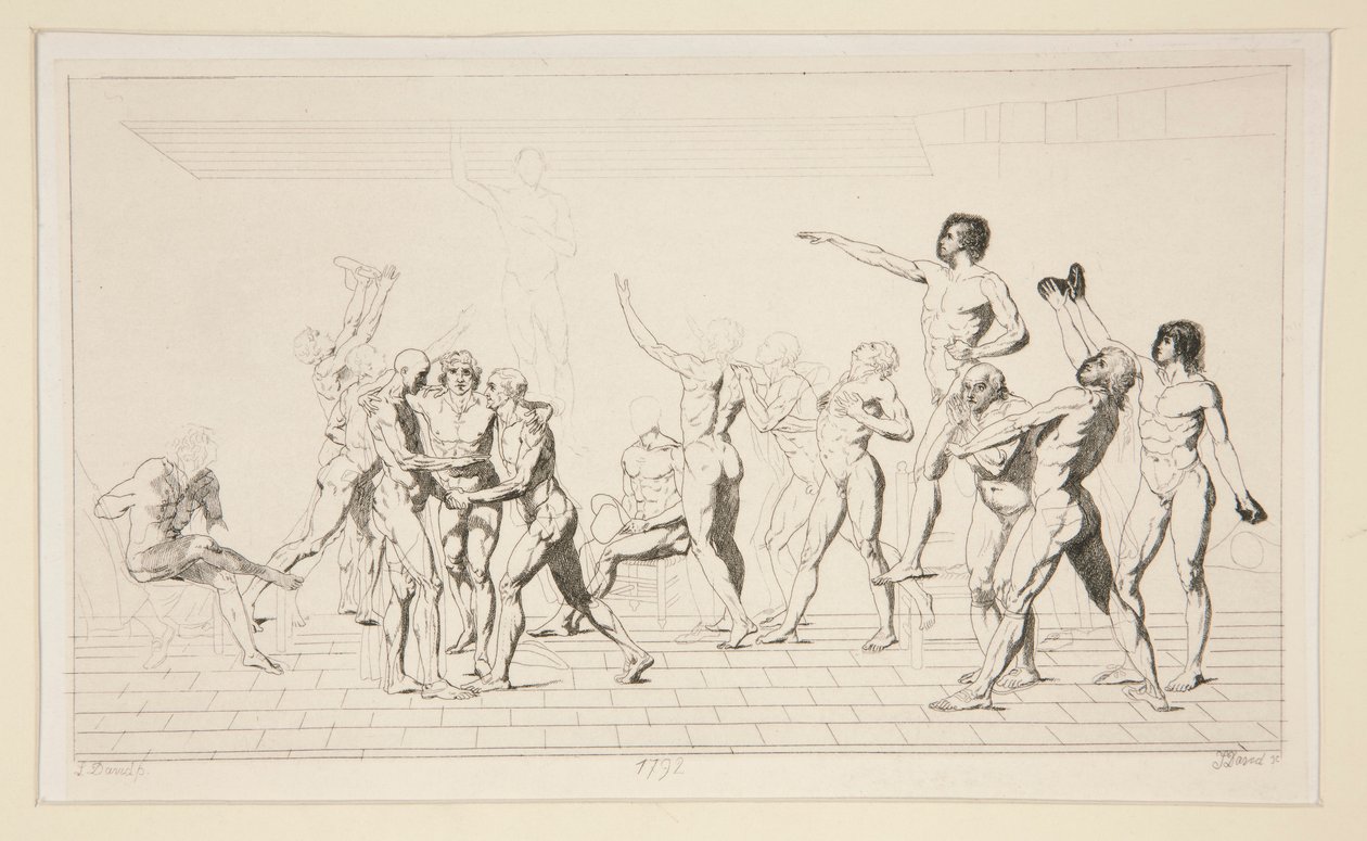 Il Giuramento della Pallacorda da Jules David