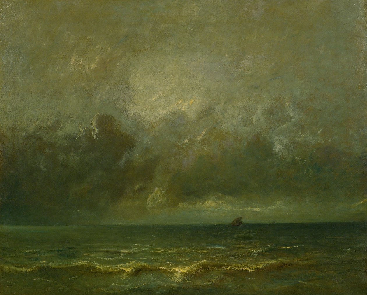 La calma prima della tempesta da Jules Dupré