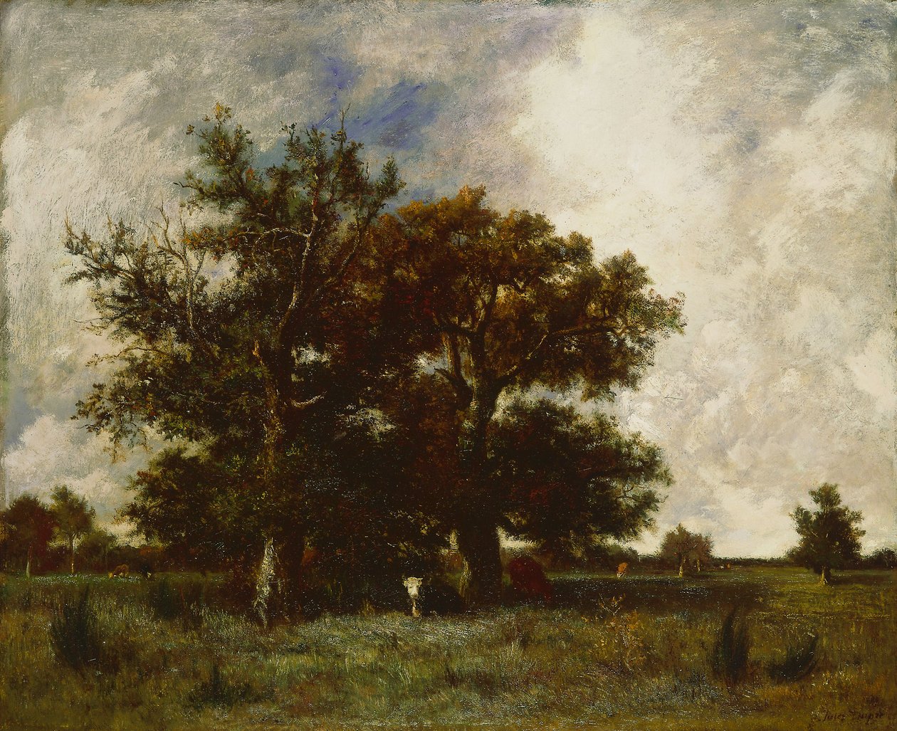 Querce di Fontainebleau da Jules Dupré