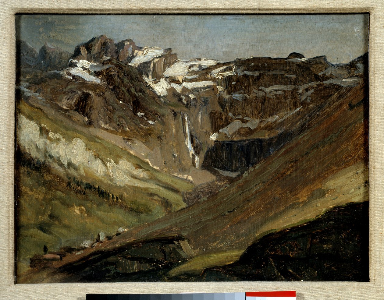 Il circo di Gavarnie nei Pirenei da Jules Dupré