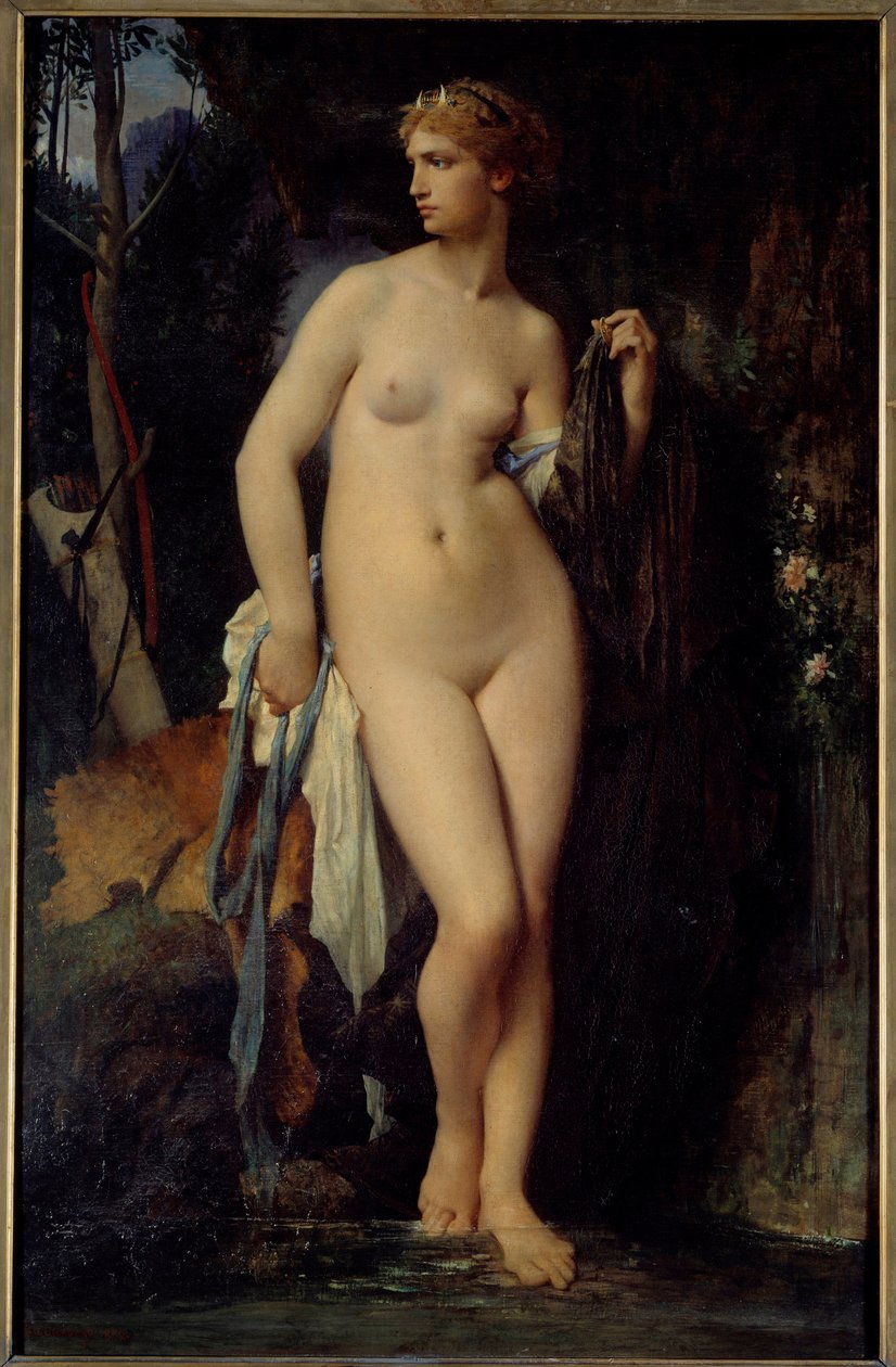 Diana da Jules Elie Delaunay
