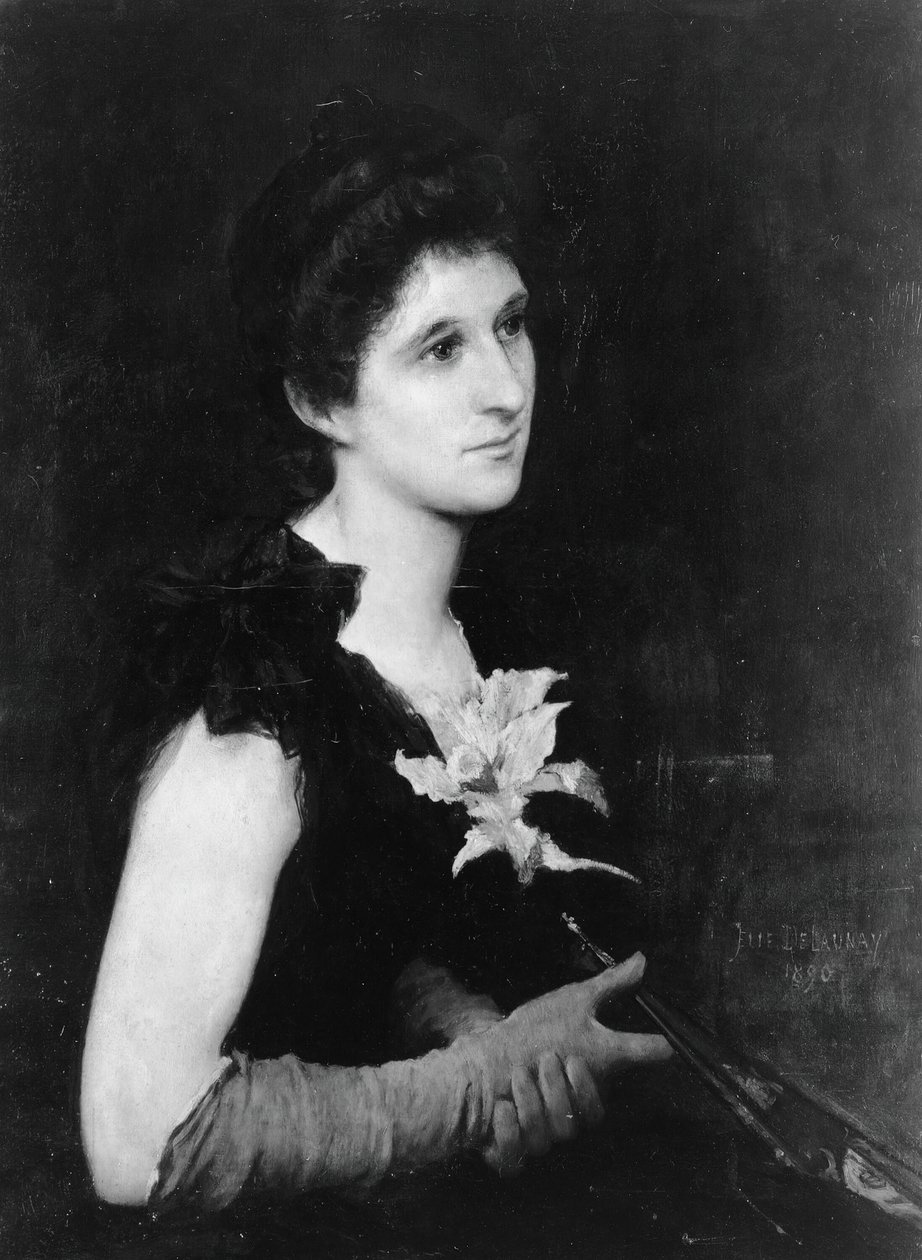 Ritratto di Mrs. Charles L. Hutchinson, 1890 da Jules Elie Delaunay