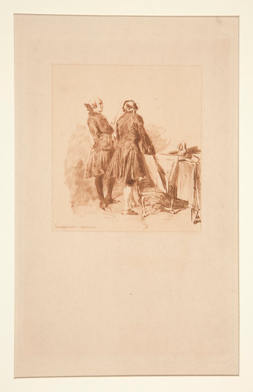 Amatori di d da Jules Ferdinand Jacquemart
