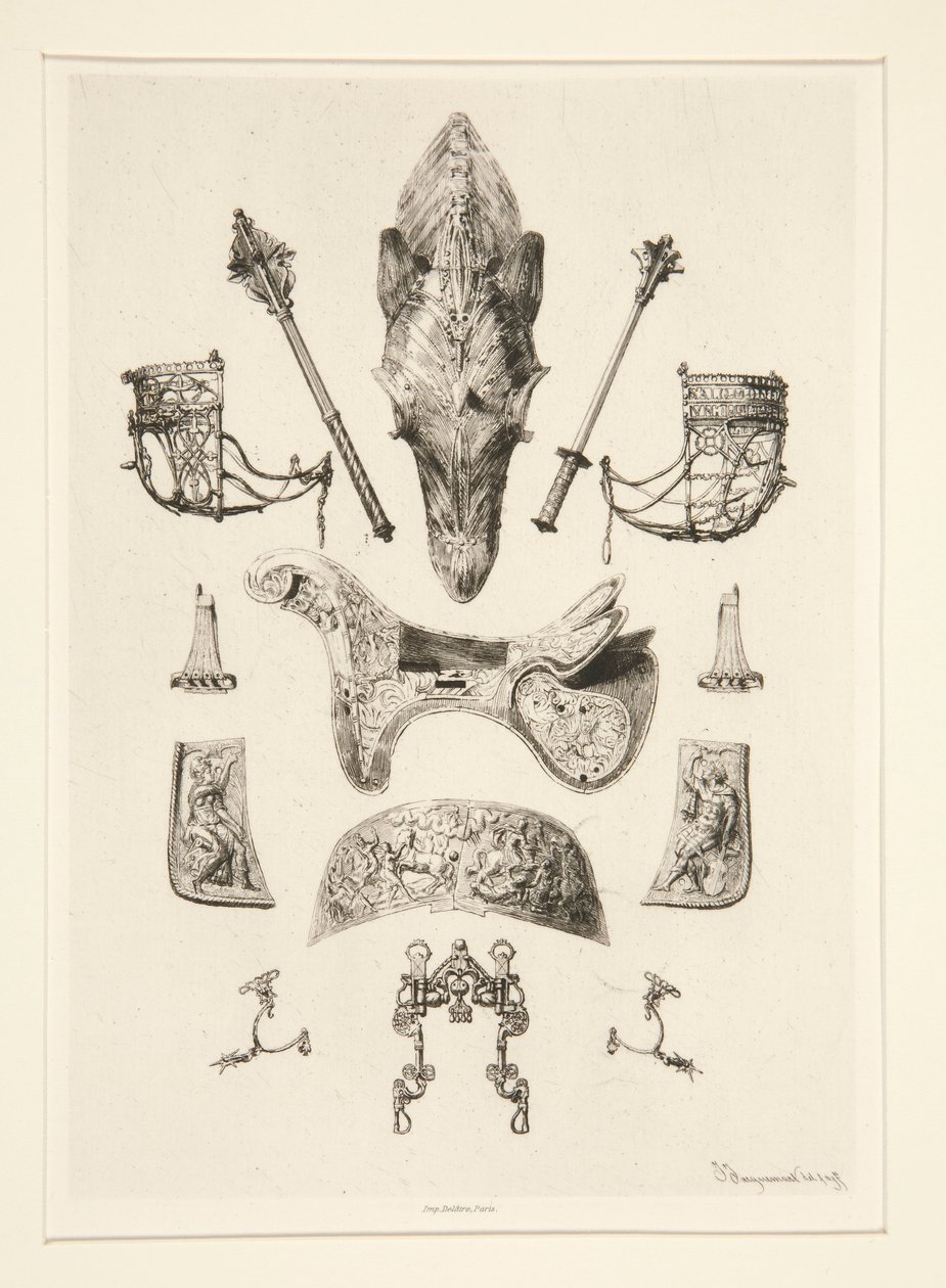 Armi della Collezione di M. de Nieuwerkerque da Jules Ferdinand Jacquemart