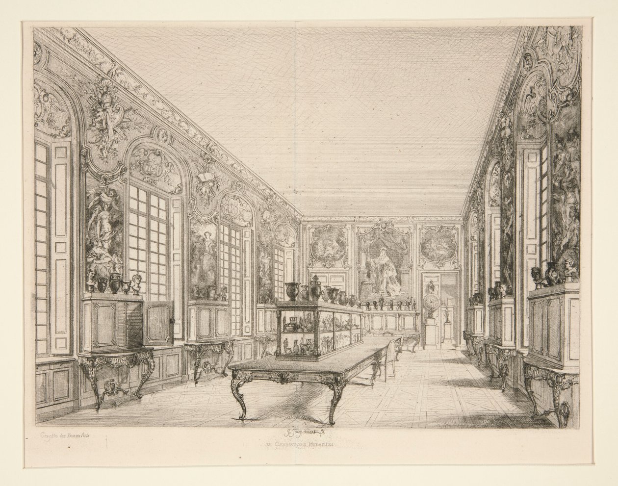 Le Cabinet des Médailles da Jules Ferdinand Jacquemart