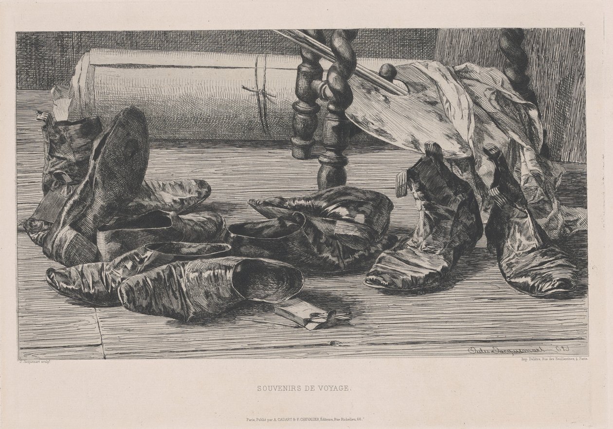Souvenirs de voyage da Jules Ferdinand Jacquemart