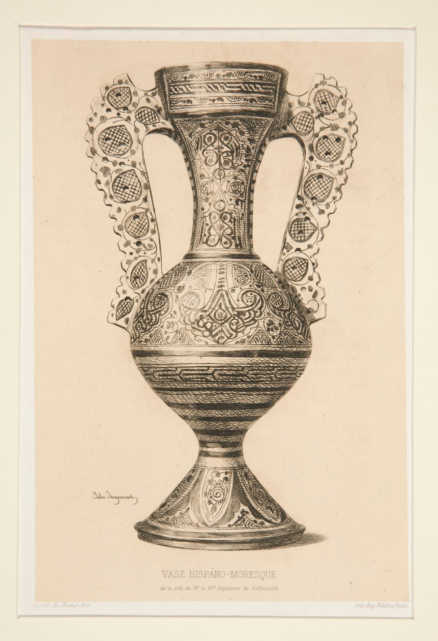 Vaso Ispano-Moresco da Jules Ferdinand Jacquemart