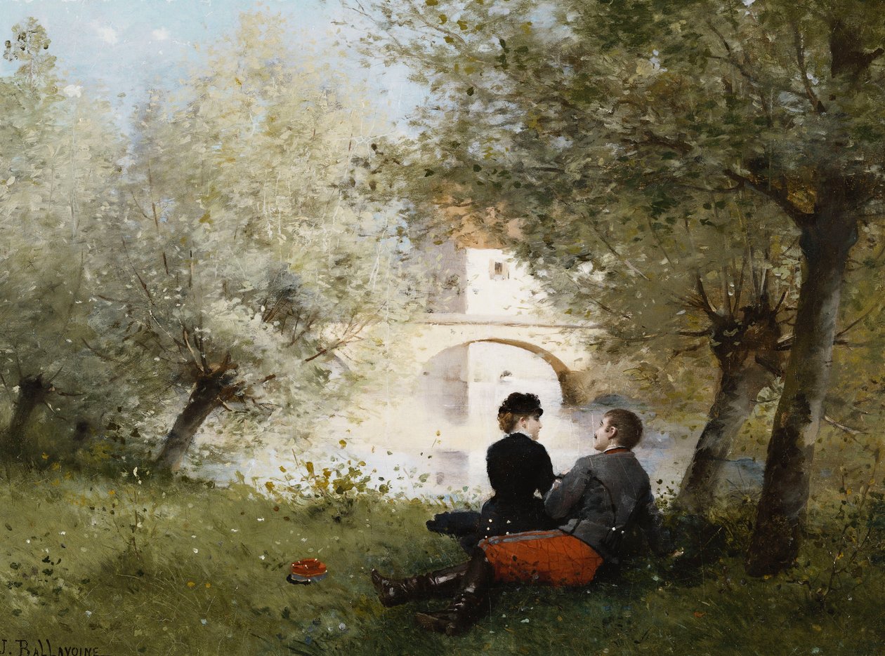 Lungo il fiume da Jules Frederic Ballavoine