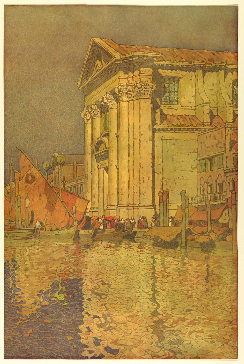 Chiesa di San Salvatore, Venezia da Jules Guerin