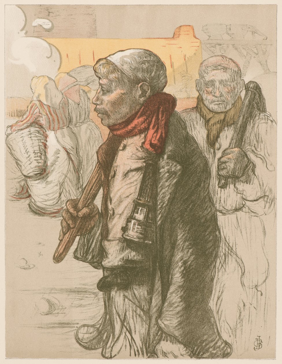 Nel Paese Nero, c. 1898 da Jules Gustave Besson