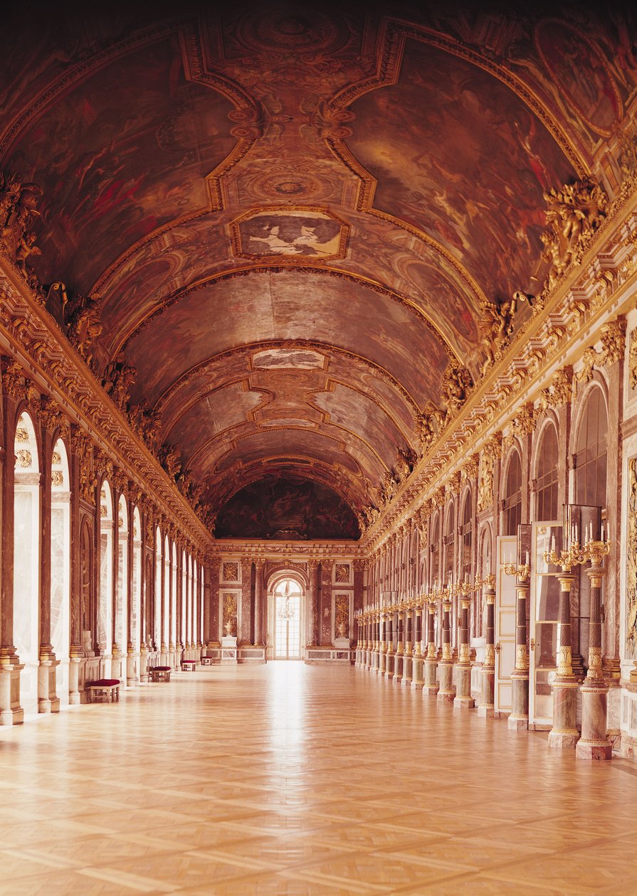 La Galerie des Glaces (Sala degli Specchi) 1678-84 da Jules Hardouin Mansart