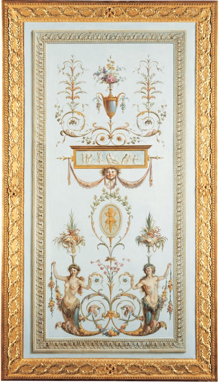 Pannello decorativo da Jules Hugues and Jean Simon Rousseau