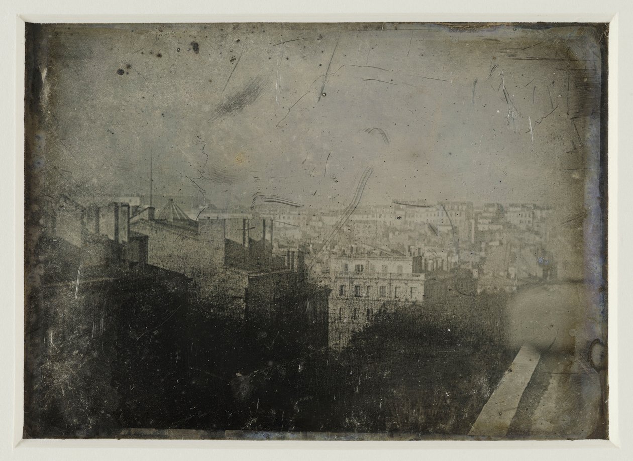 Veduta di Parigi, 1842 circa (foto) da Jules Itier