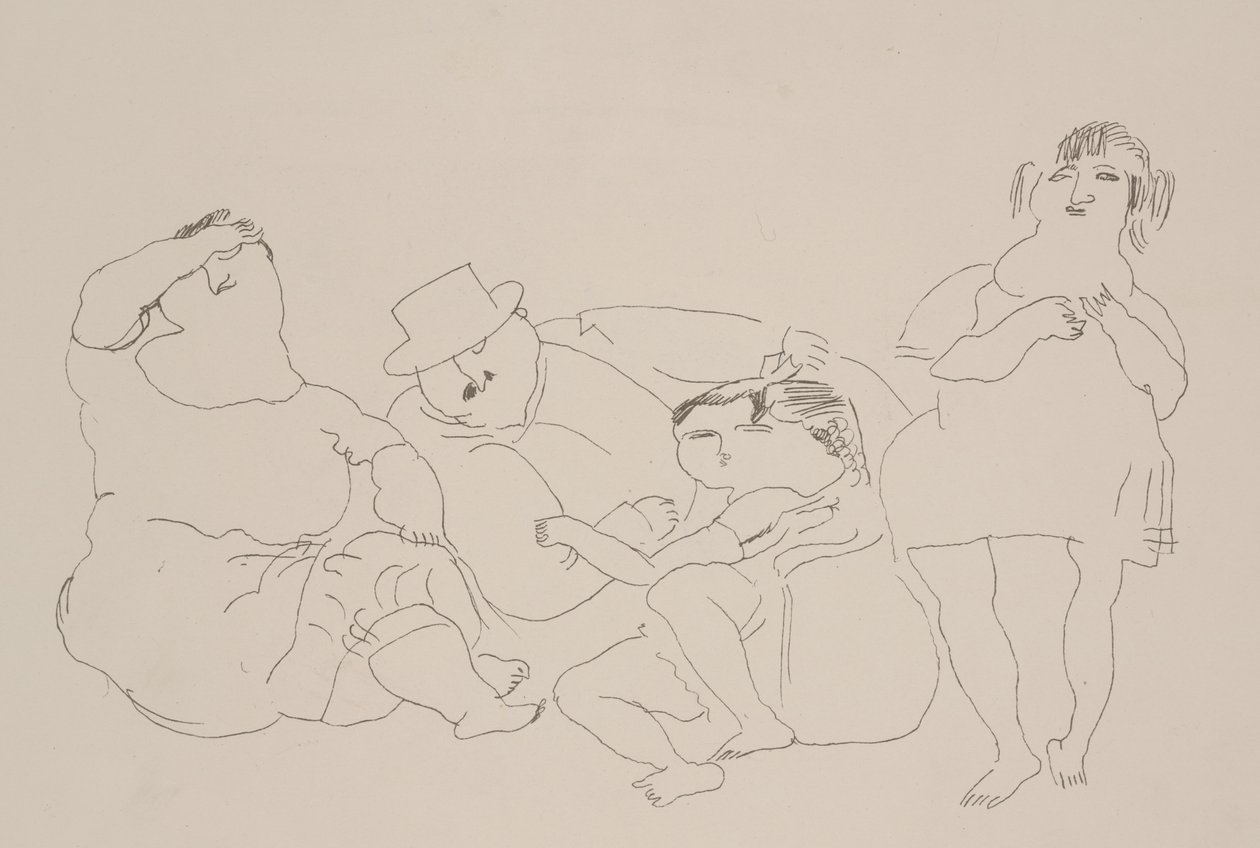 Famiglia da Jules Pascin