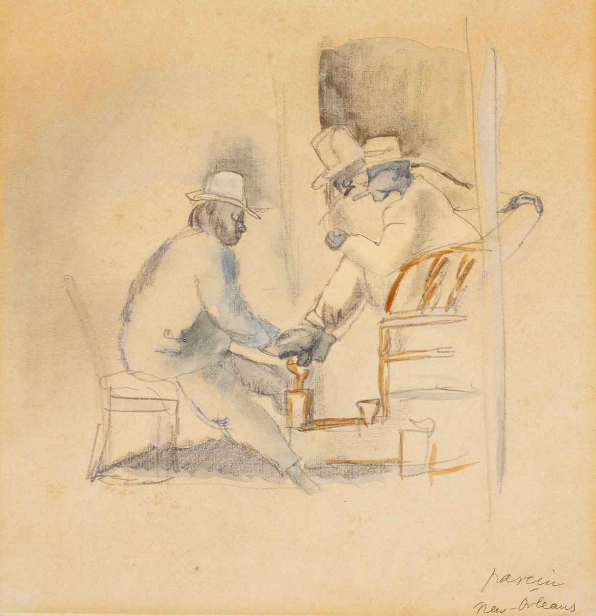 Lustrascarpe da Jules Pascin