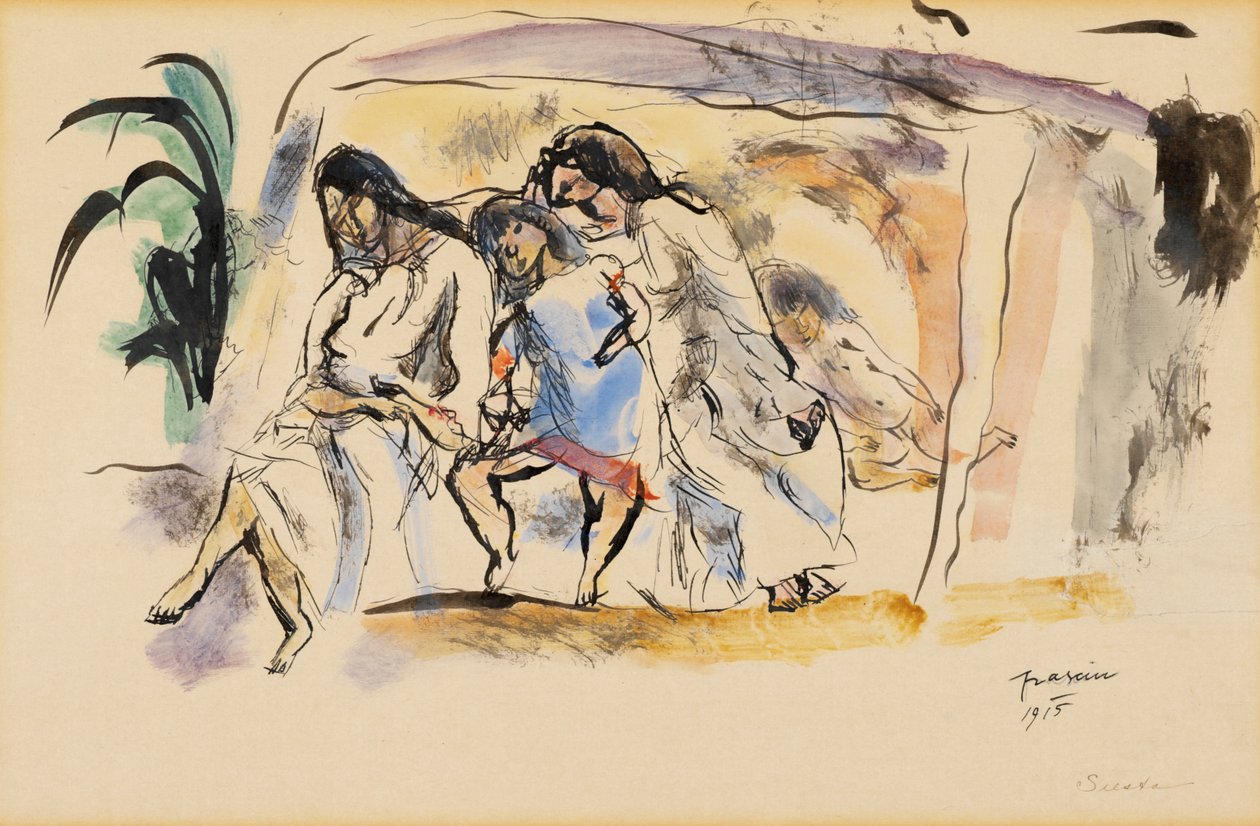 Siesta da Jules Pascin