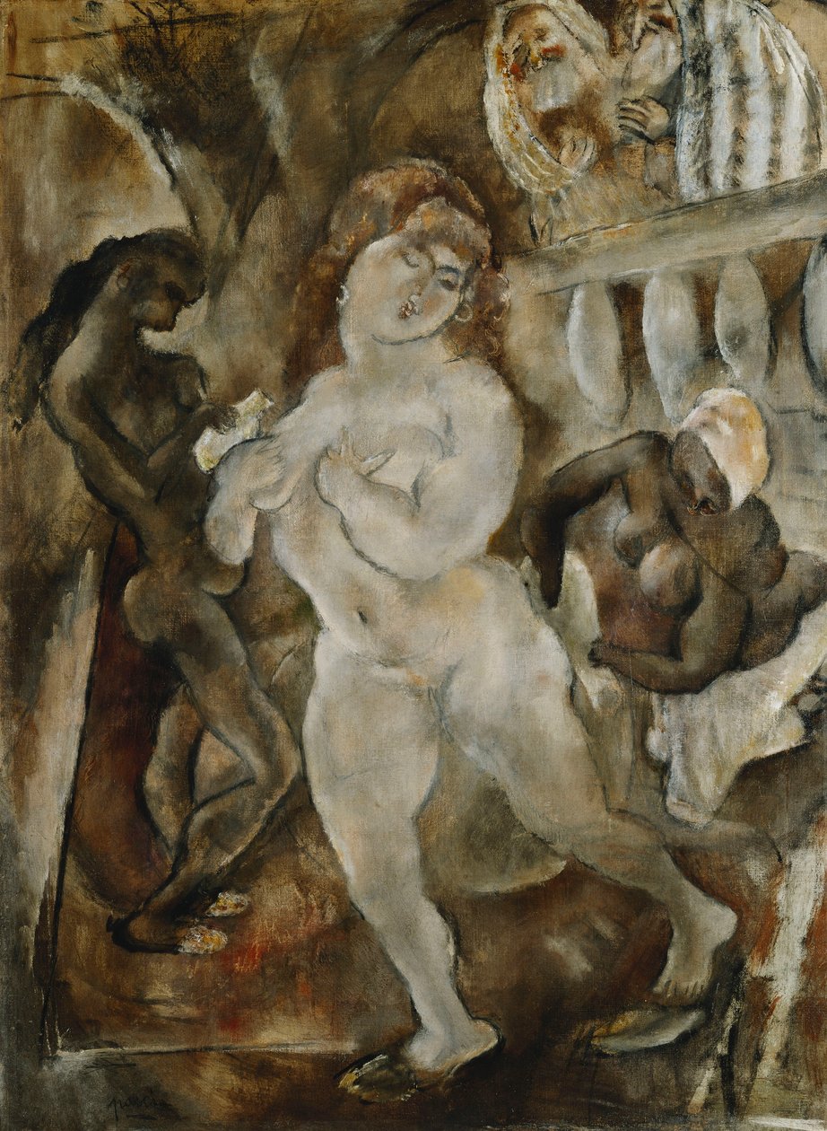 Susanna e i vecchioni, c.1921 da Jules Pascin