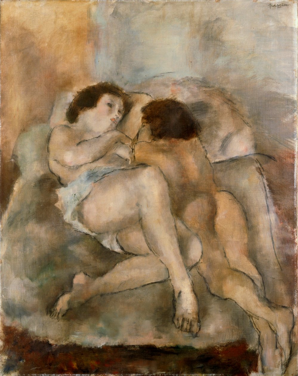 Due nudi da Jules Pascin