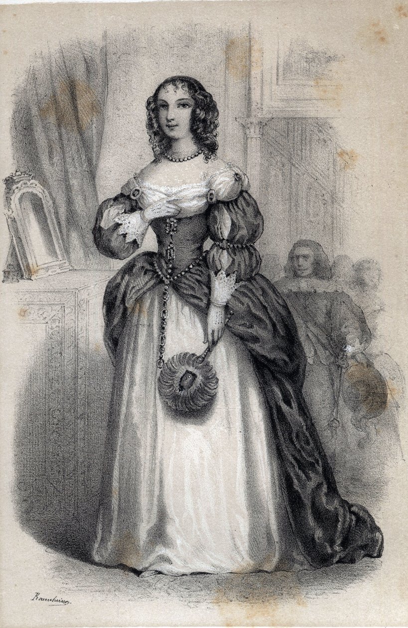 Ritratto di Anne Marie de Gonzague de Cleves, Principessa Palatina da Jules and Raunheim Hermann David