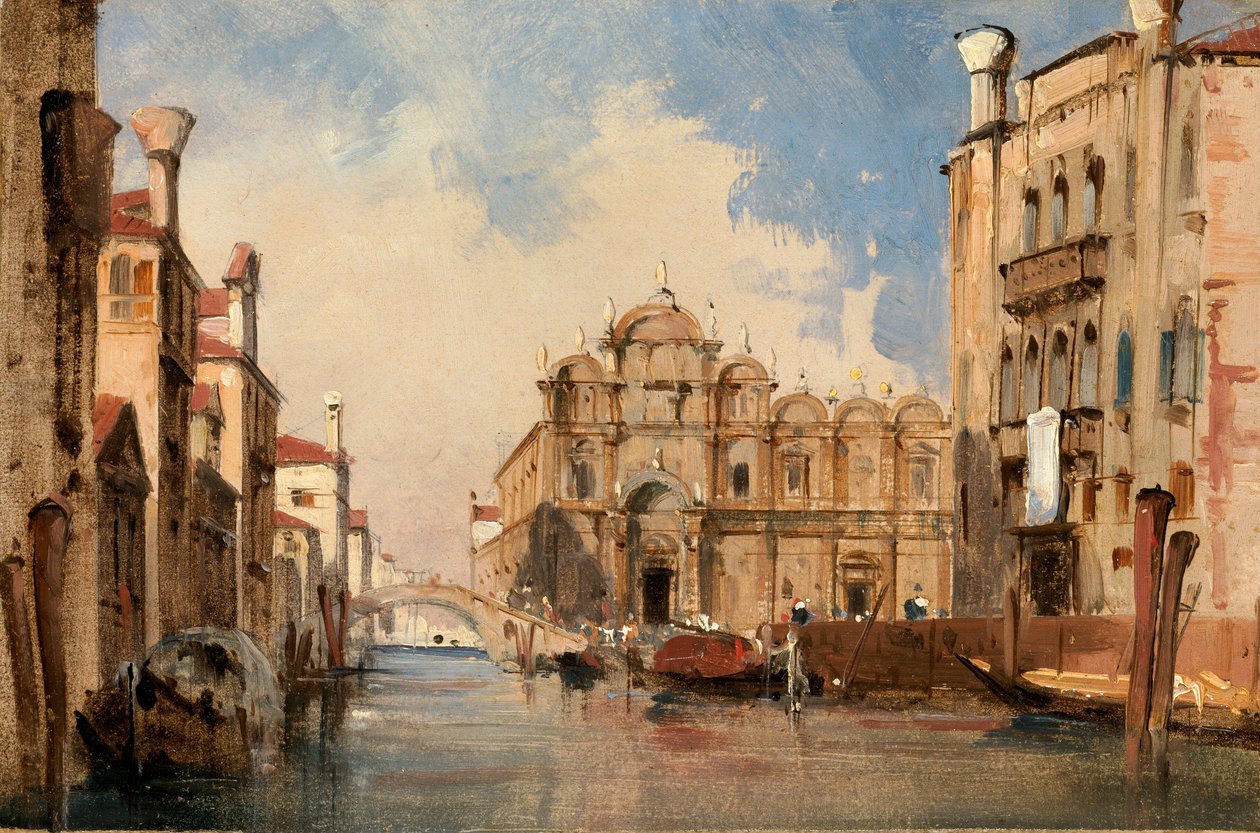 La Scuola di San Marco, Venezia da Jules Romain Joyant