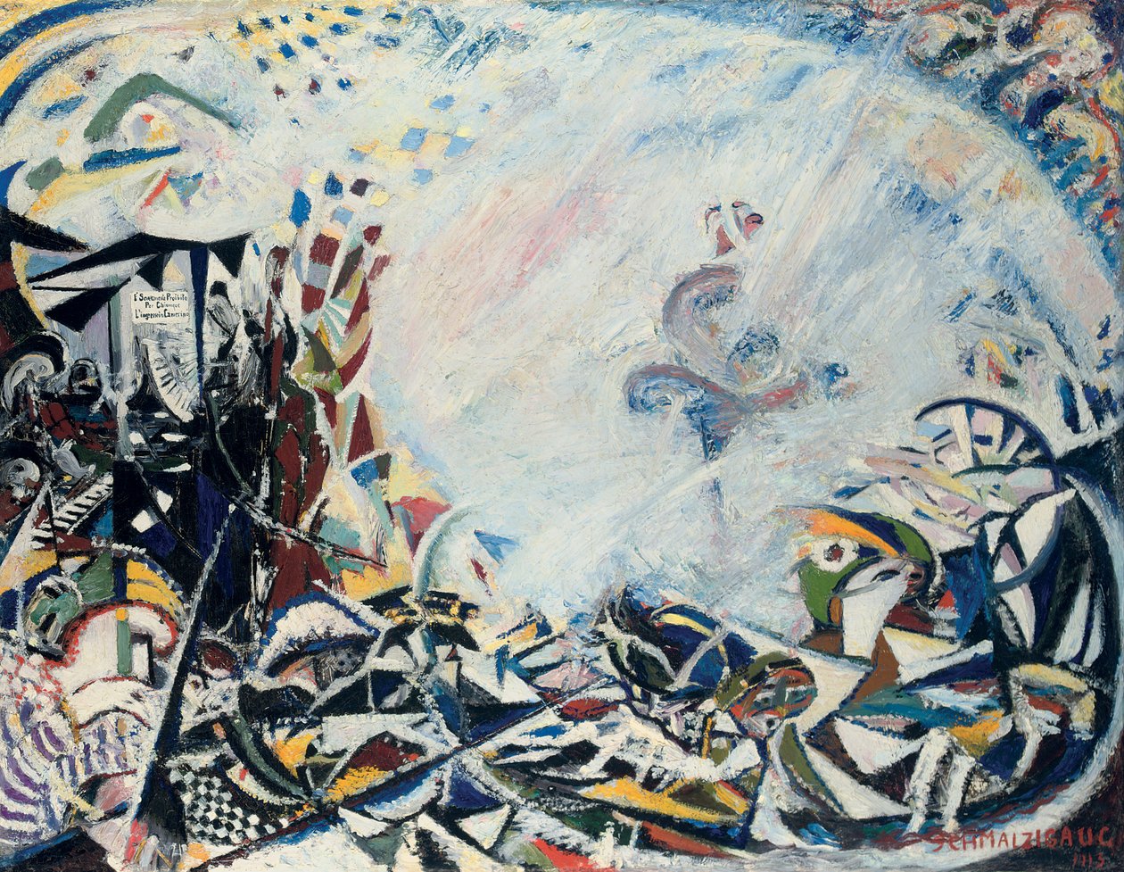 La dinamica della danza, 1913 da Jules Schmalzigaug