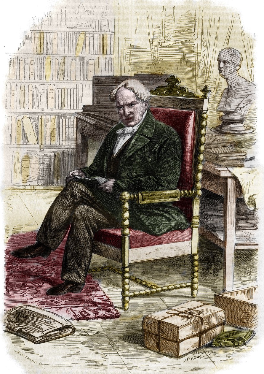 Ritratto di Alexander Von Humboldt da Jules Worms