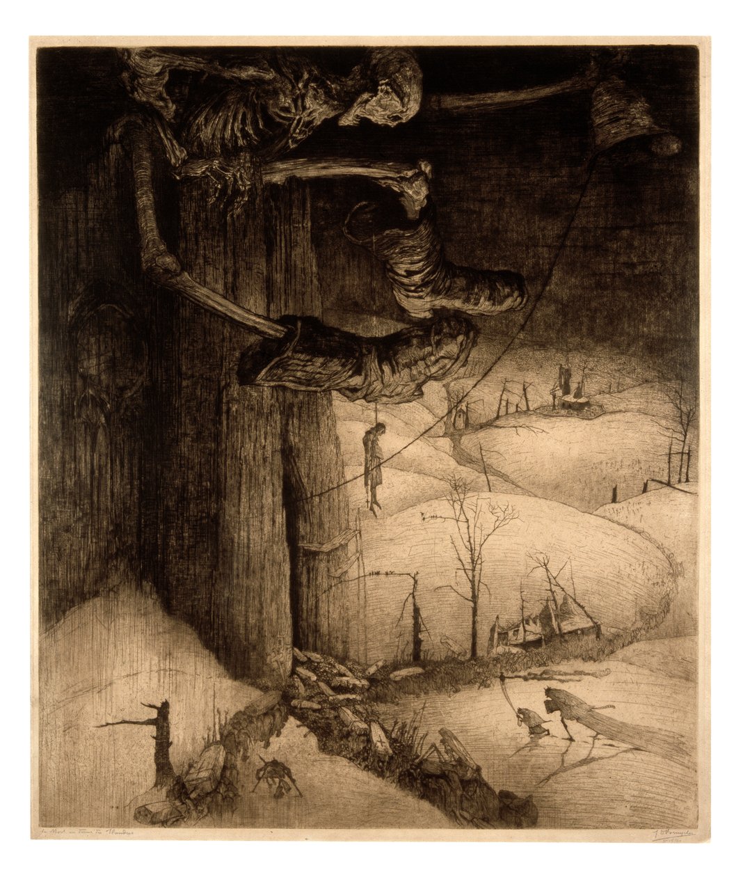 La morte regna di nuovo nelle Fiandre da Jules de Bruycker