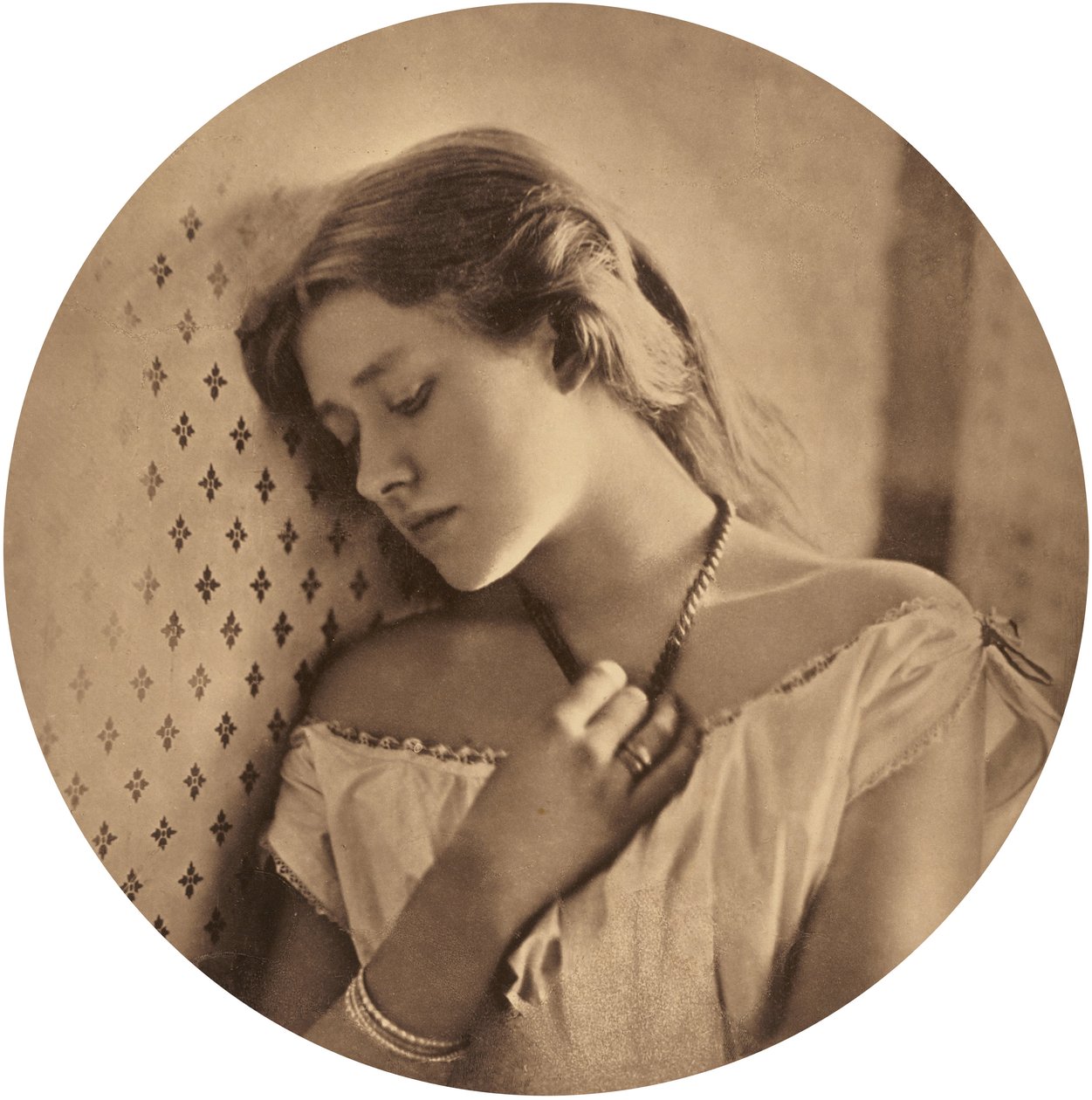 Ellen Terry a sedici anni da Julia Margaret Cameron