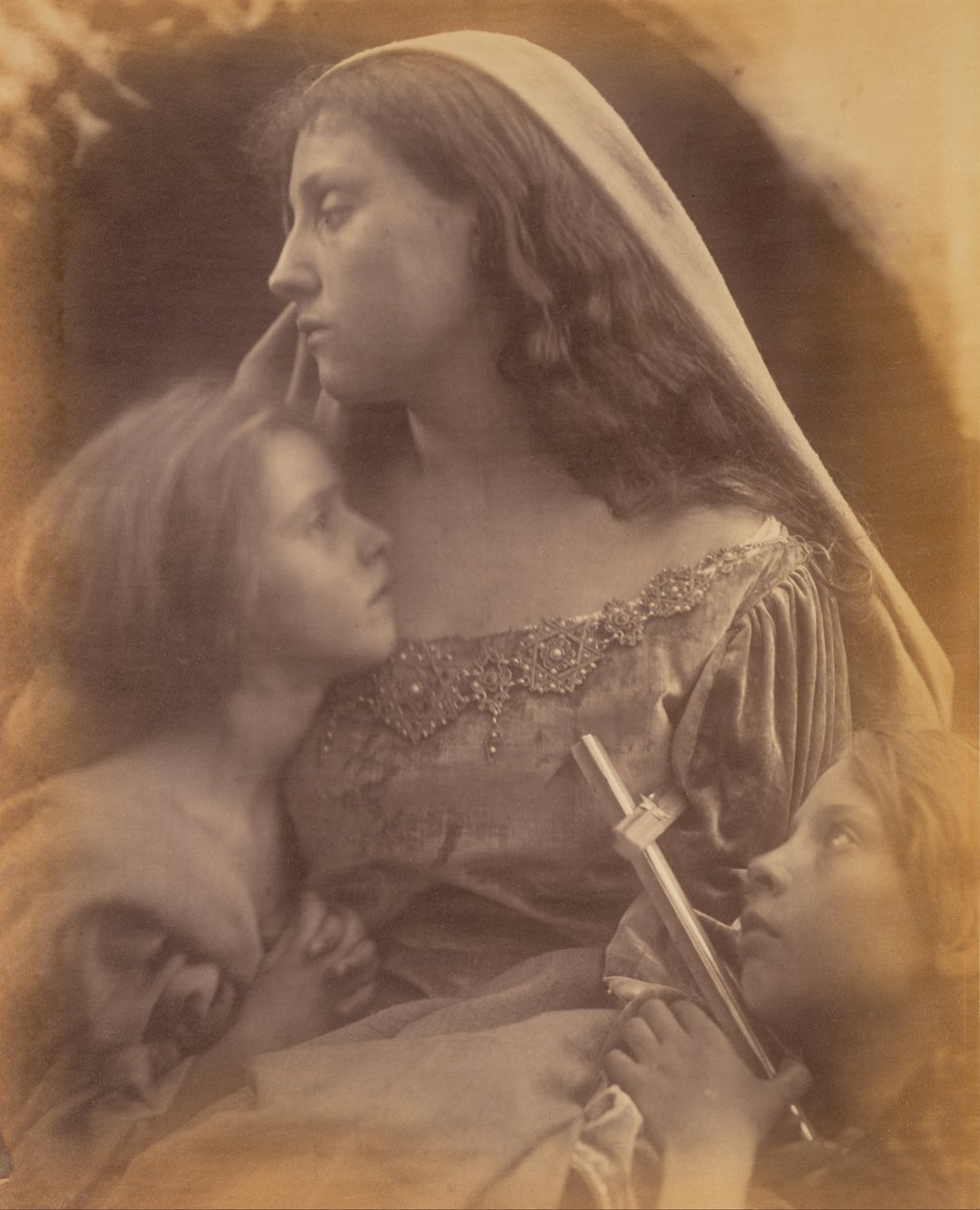 Una famiglia santa da Julia Margaret Cameron