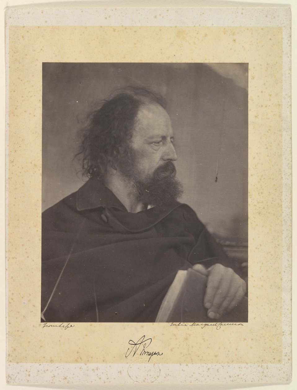 Alfred, Lord Tennyson da Julia Margaret Cameron