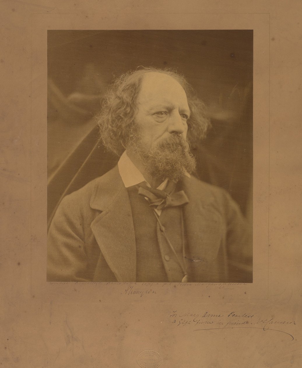 Alfred, Lord Tennyson da Julia Margaret Cameron