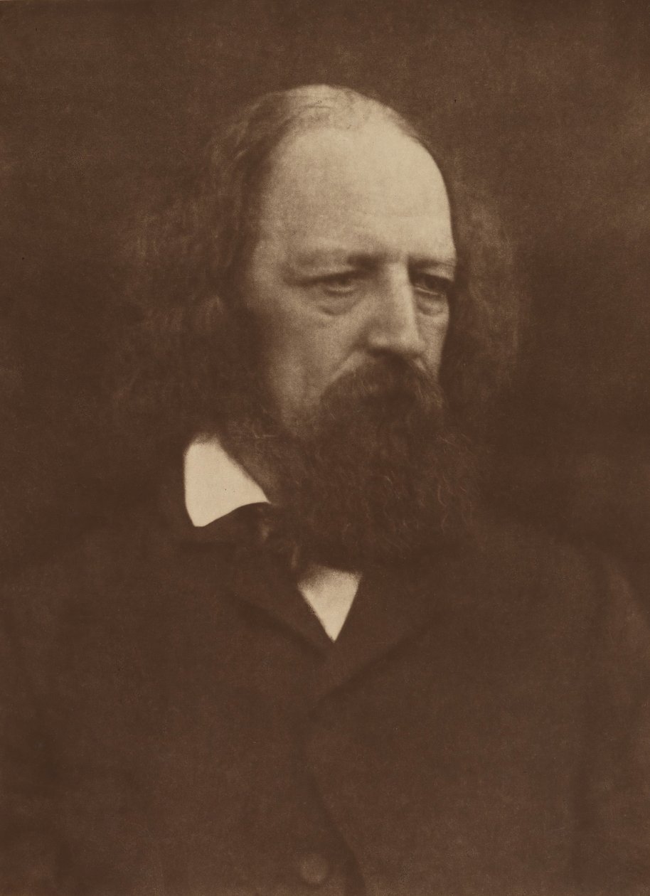 Alfred, Lord Tennyson, 1869, stampato 1905 da Julia Margaret Cameron