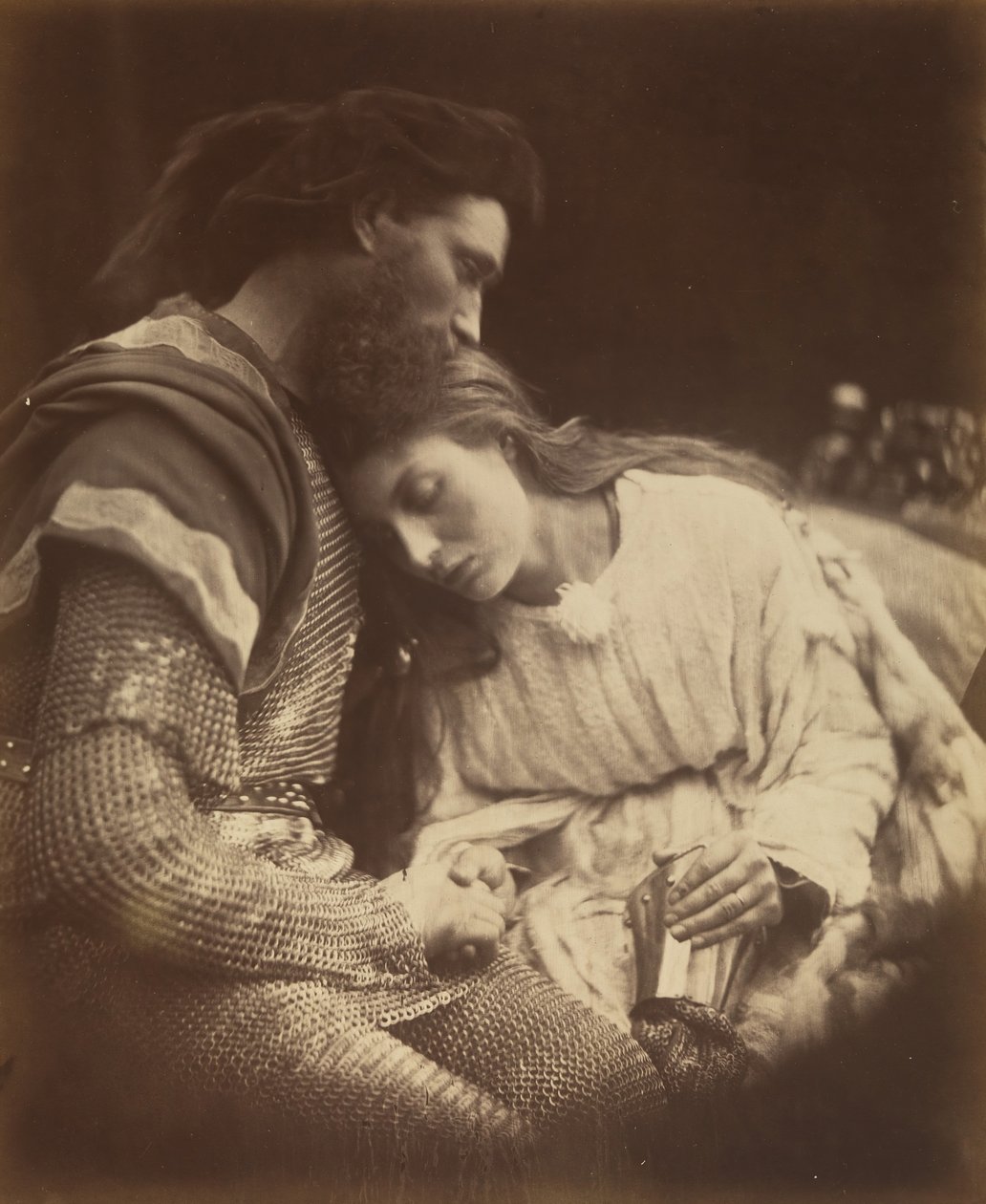 Idilli del re e altre poesie di Alfred Tennyson, 1874 da Julia Margaret Cameron