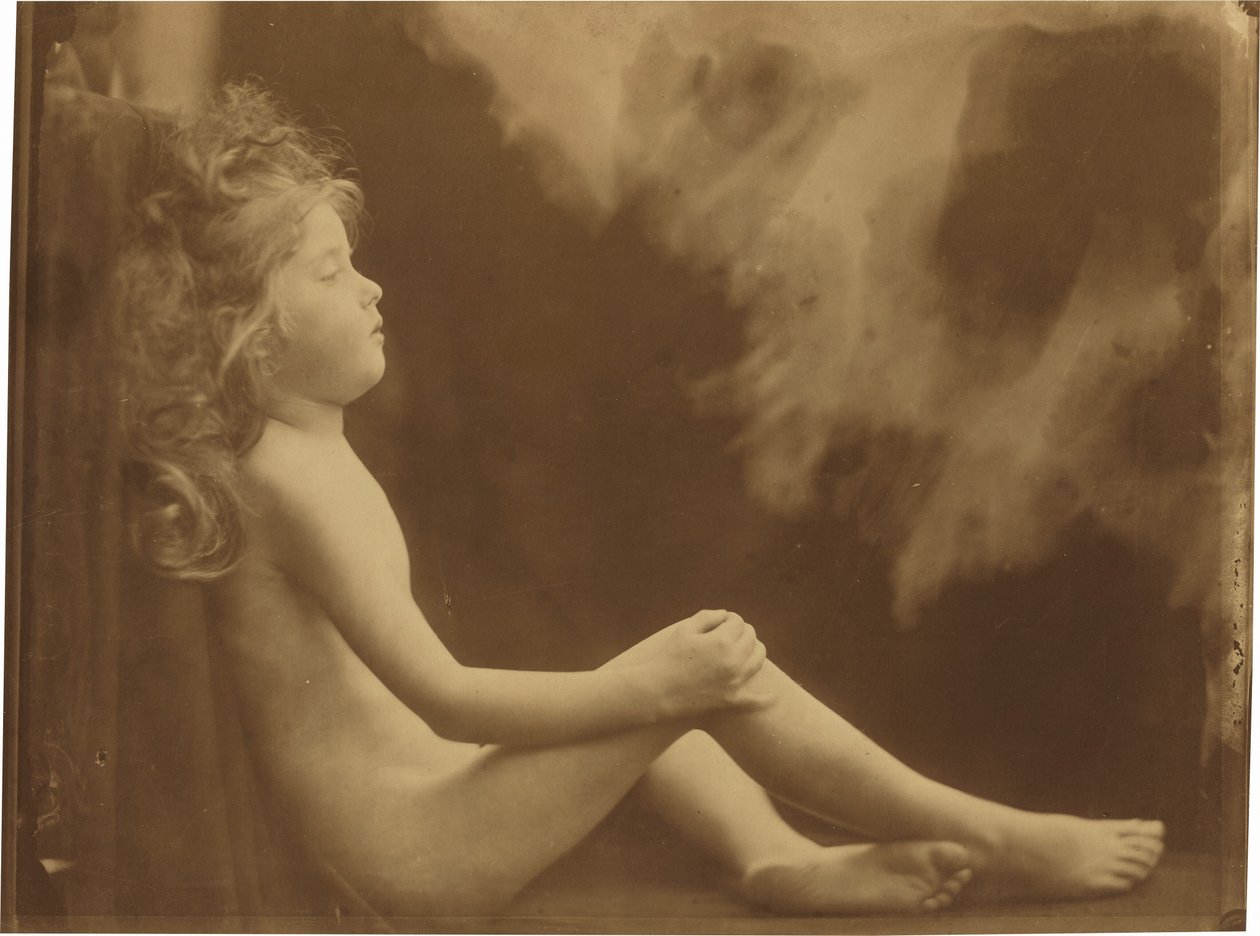 Un angelo non piegato dal tuo desiderio,1873 (foto) da Julia Margaret Cameron