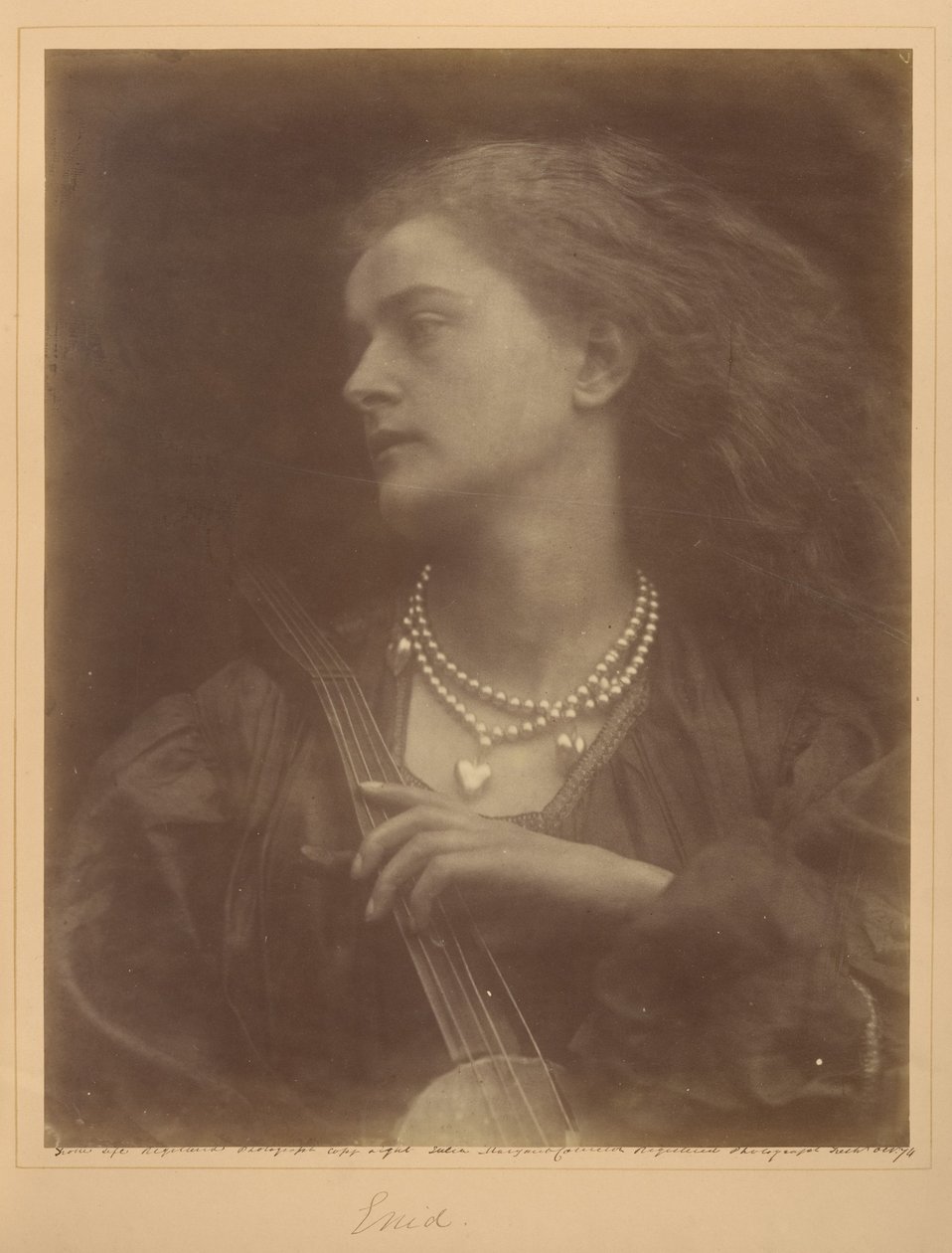 E Enid cantò da Julia Margaret Cameron