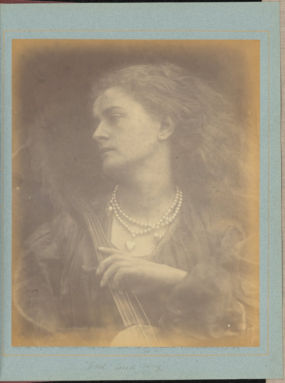 "E Enid cantò" da Julia Margaret Cameron