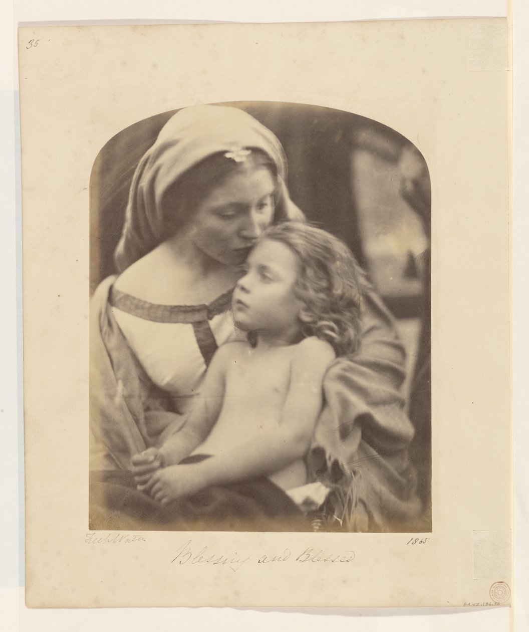 Benedizione e benedetto da Julia Margaret Cameron