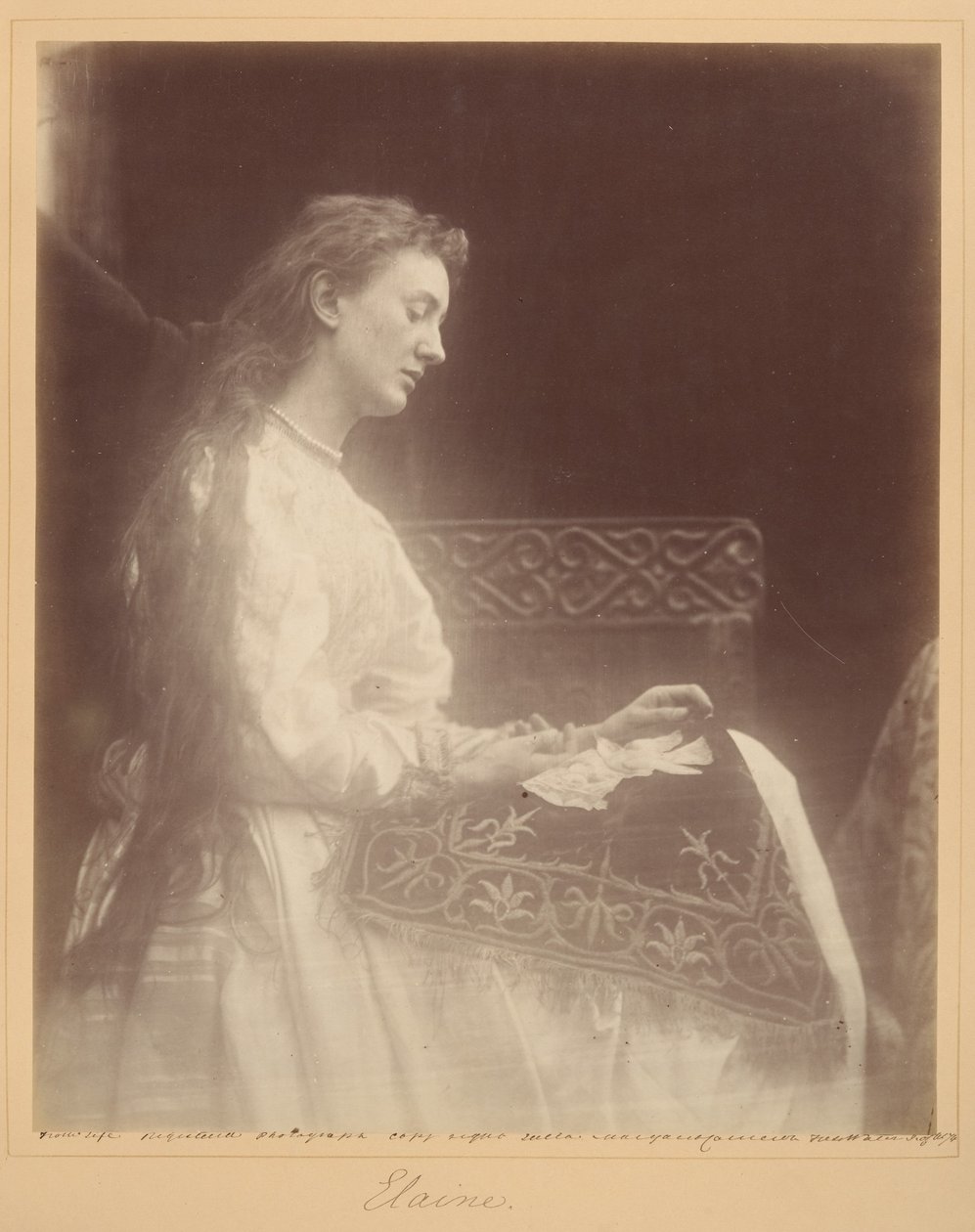Elaine da Julia Margaret Cameron