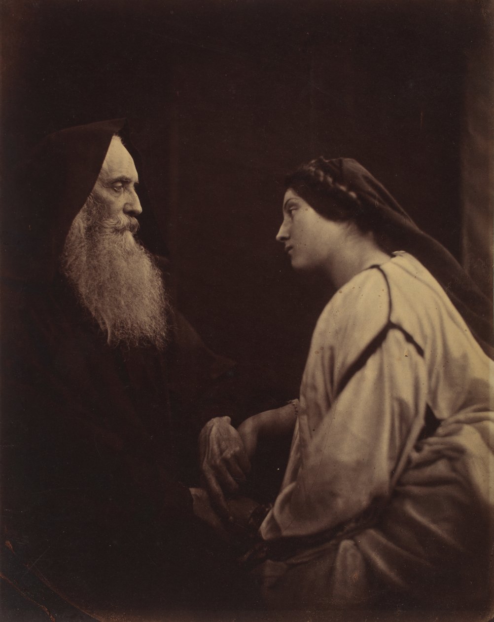 Frate Lorenzo e Giulietta da Julia Margaret Cameron