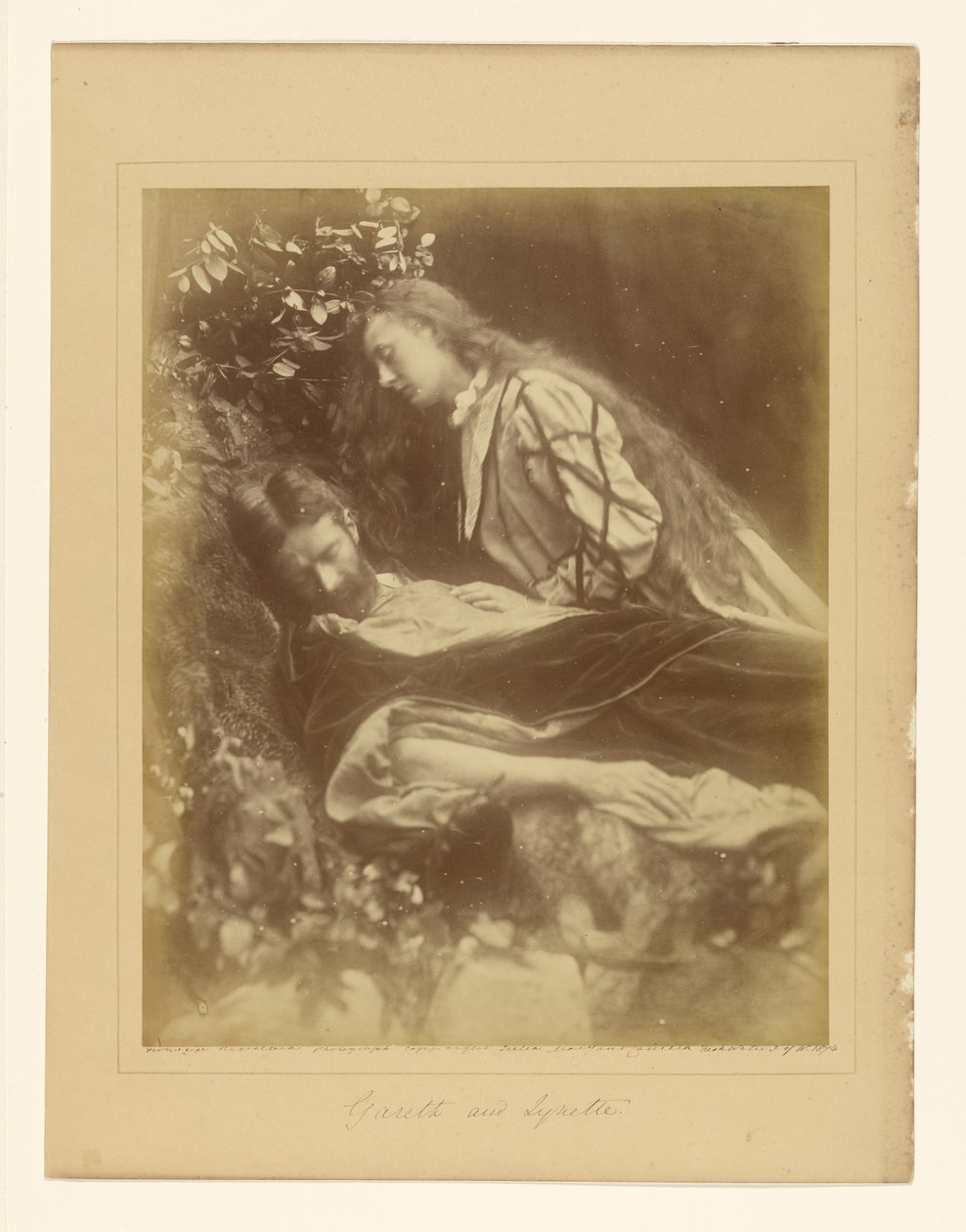 Gareth e Lynette da Julia Margaret Cameron