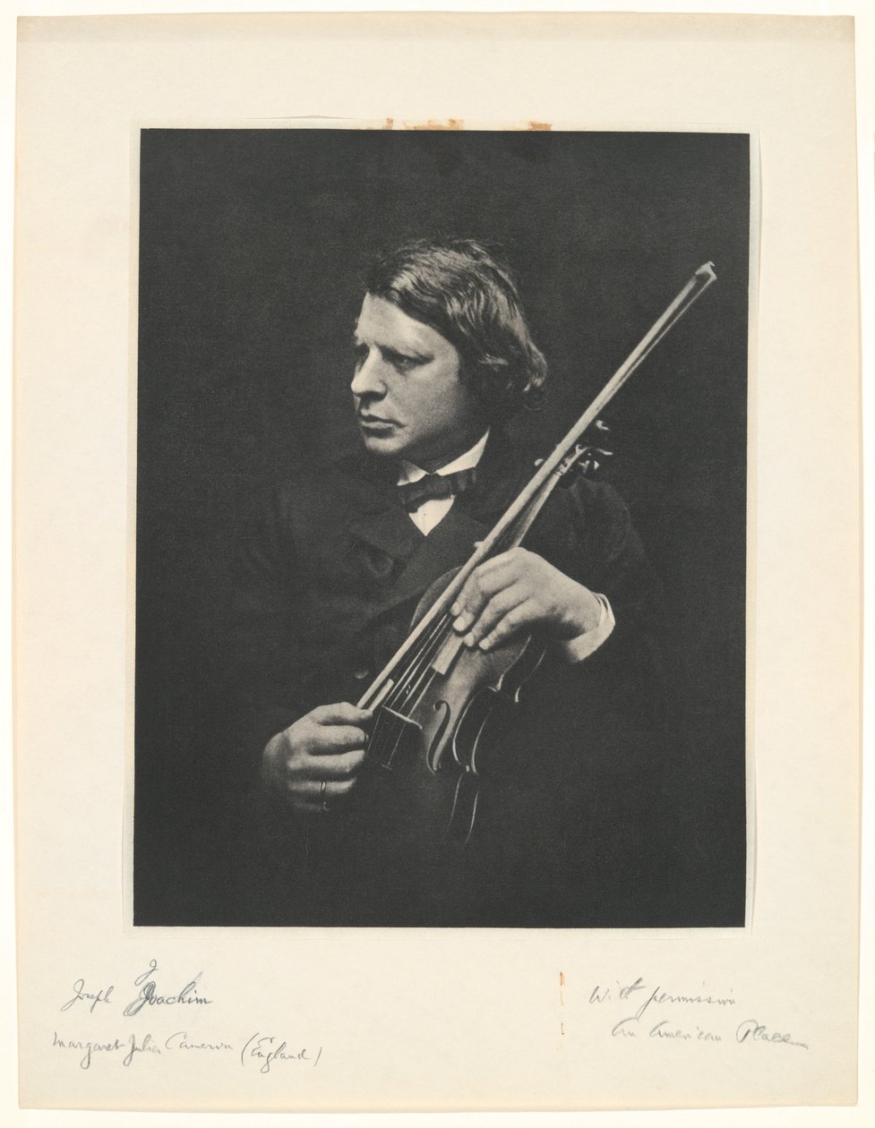 Joseph Joachim da Julia Margaret Cameron