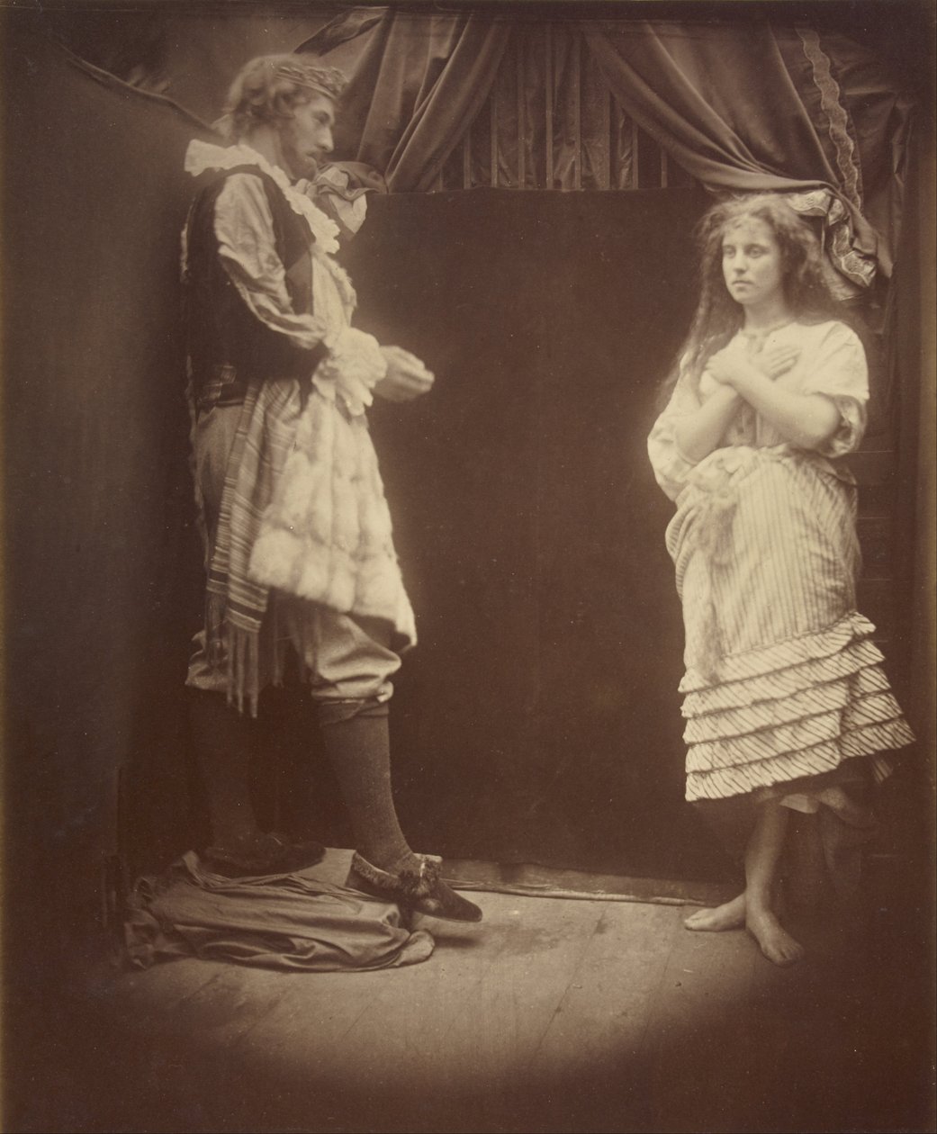 Il re Cophetua e la cameriera mendicante da Julia Margaret Cameron